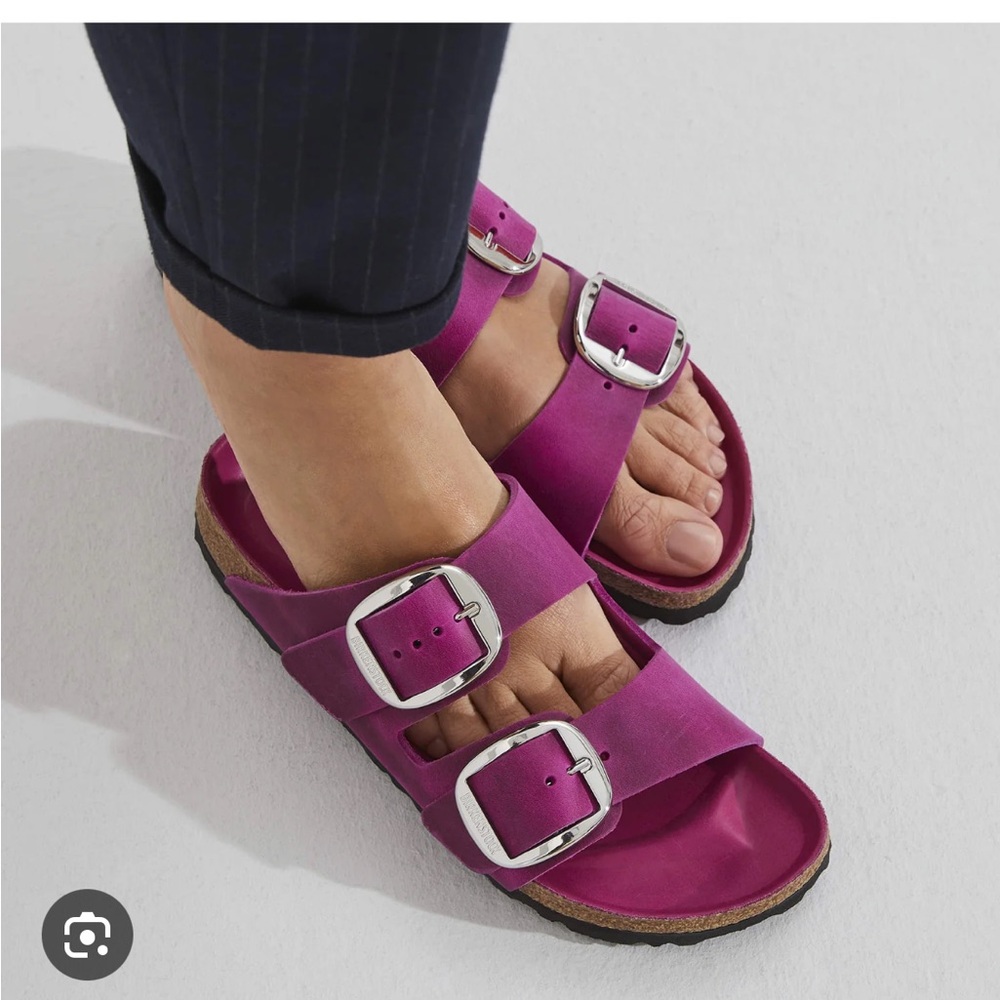 Birkenstock Arizona Big Buckle Festival Fuchsia Oiled